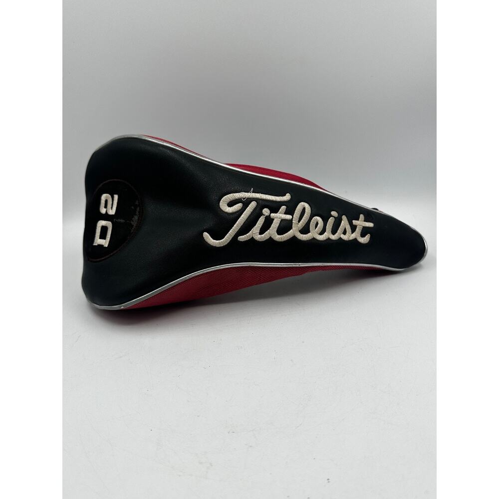 Titleist 907D2 Driver Headcover Black Red White Golf